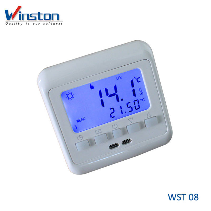 WST08H Heating Thermostat with Weekly Programmable