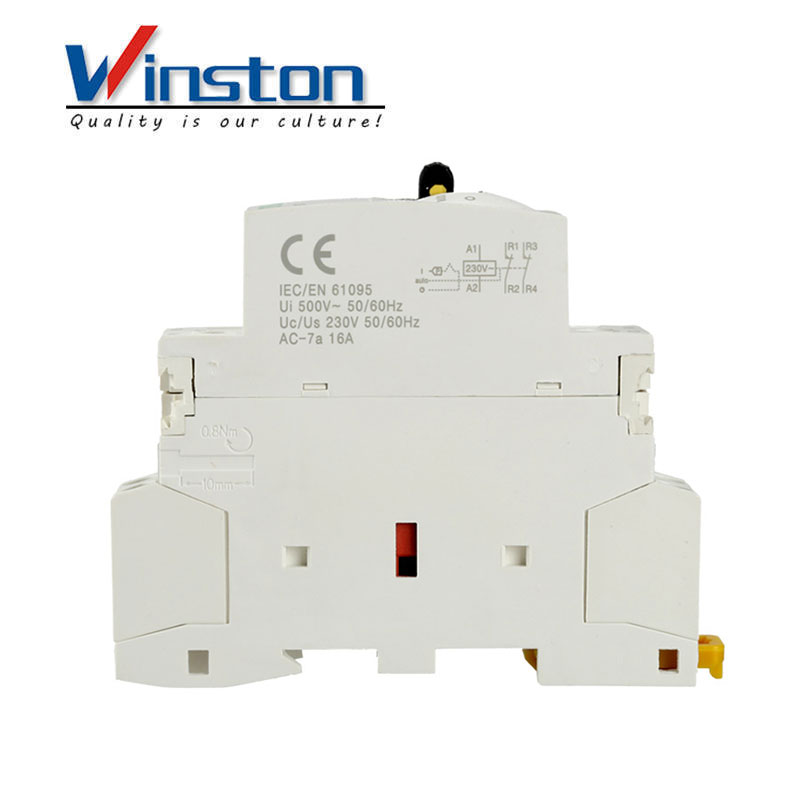 Manufacturer 16A VMC 2 Pole Manual AC Contactor 