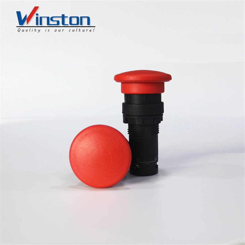 Mushroom Push Button Push Button Switch Self-Reset 22mm