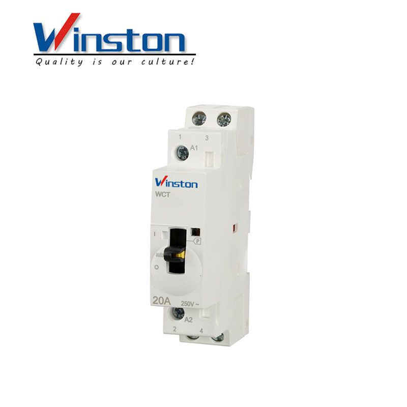 WCT 20A 2P 2NO Manual Contactor 