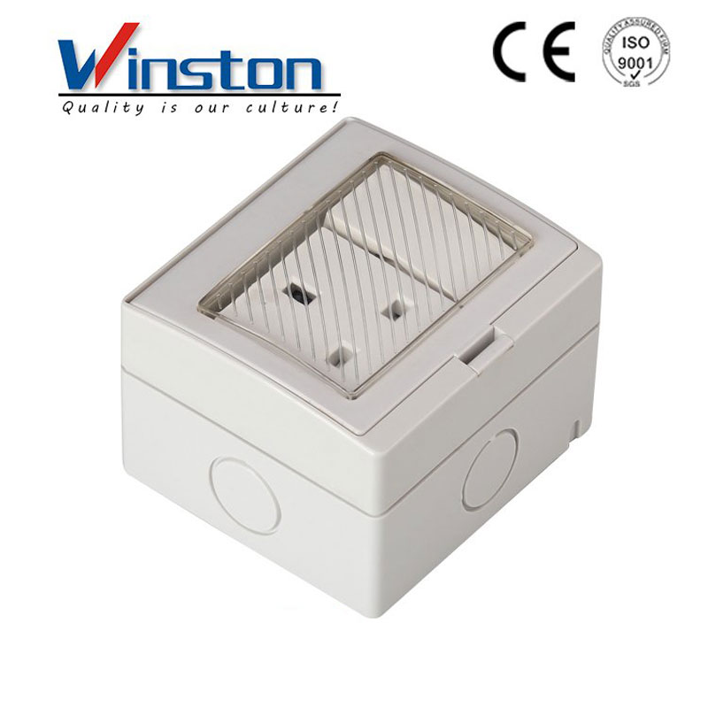 WST-SS Surface Mounted Waterproof Switch Socket IP55