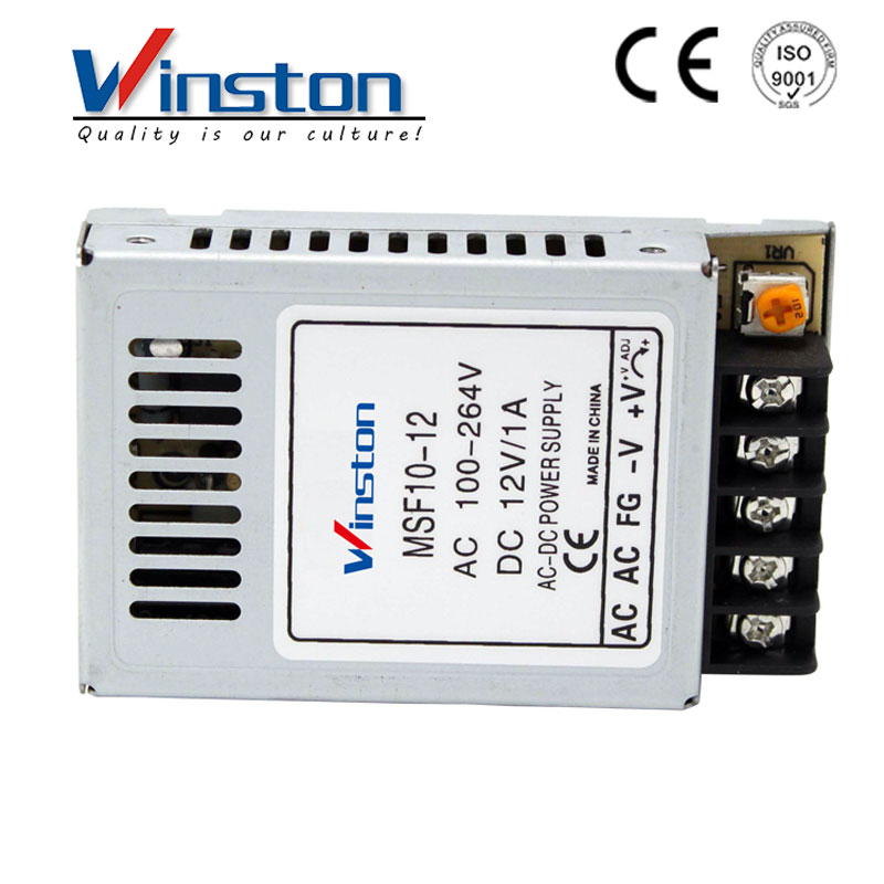 CE ROHS 10W MSF-10 Series Mini Ultrathin Switching Power Supply/LED SMPS