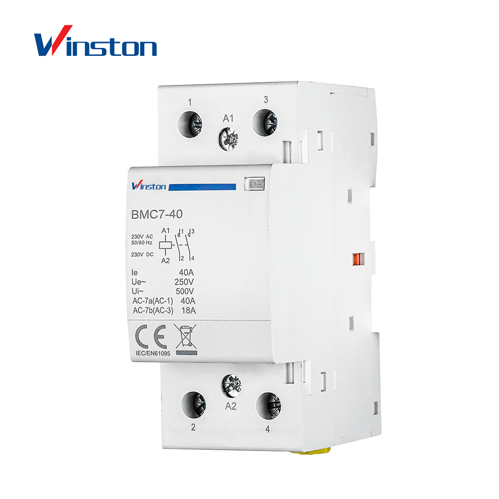 Winston BMC7 2P 4P 40A - 64A Household control ac Contactor