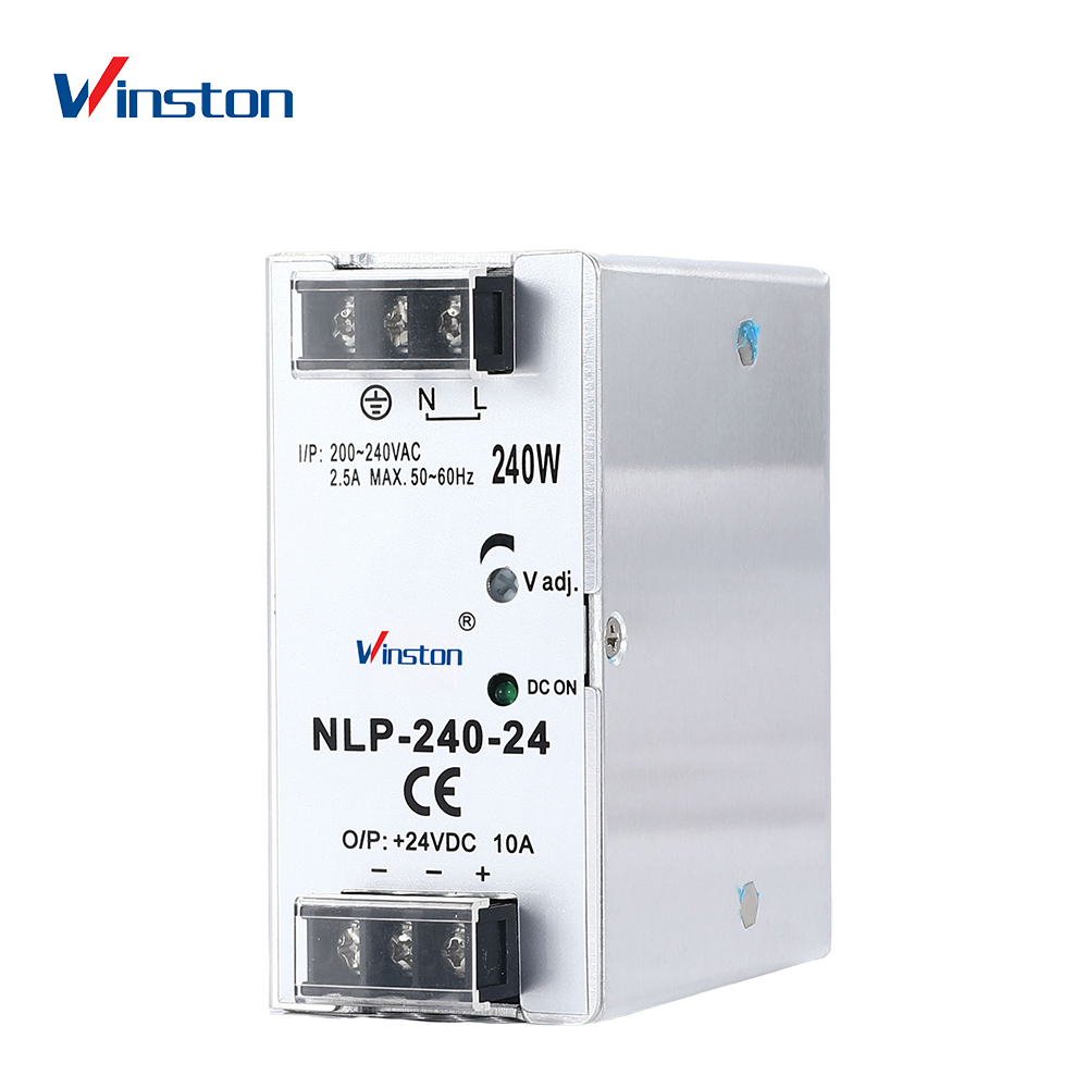 NLP-240 240W 12V 24V  10A 16.6A Intelligent Din Rail SMPS