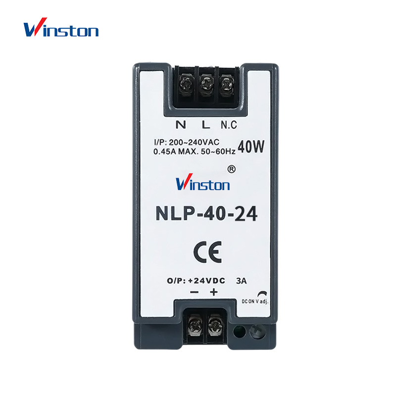 High Quality NLP-40 40W 12V 24V 3A 1.67A intelligent Din Rail switching power supply