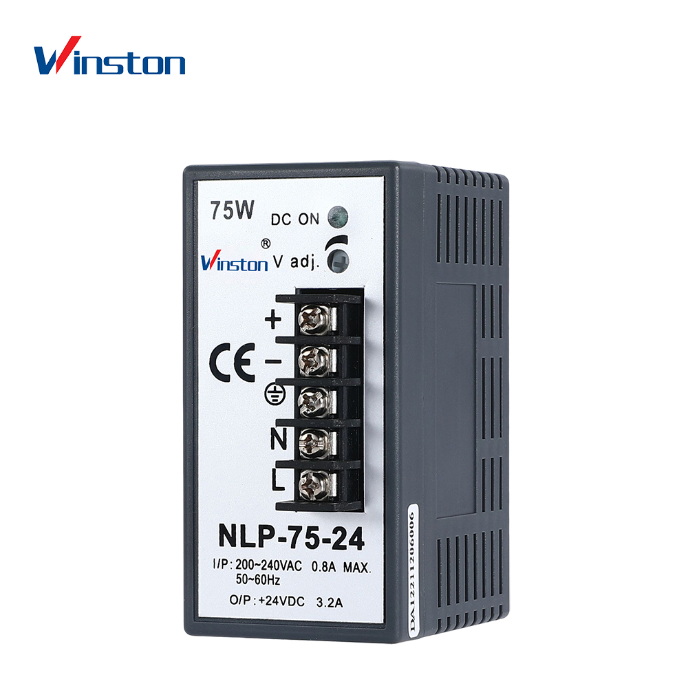 NLP-75 75W 12V 24V 5A 3A Intelligent Single Output Switching Power Supply