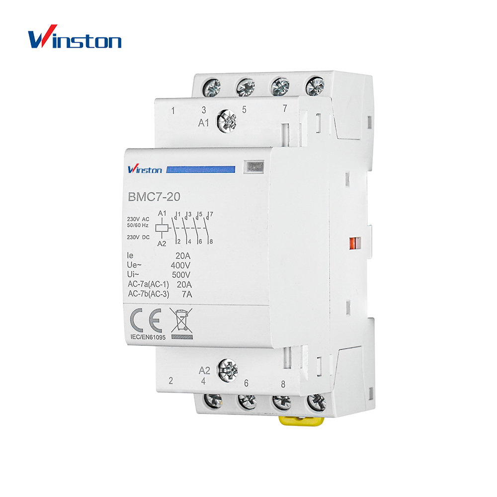 Winston BMC7 2P 4P 16A - 32A Din Rail Modular ac Contactor