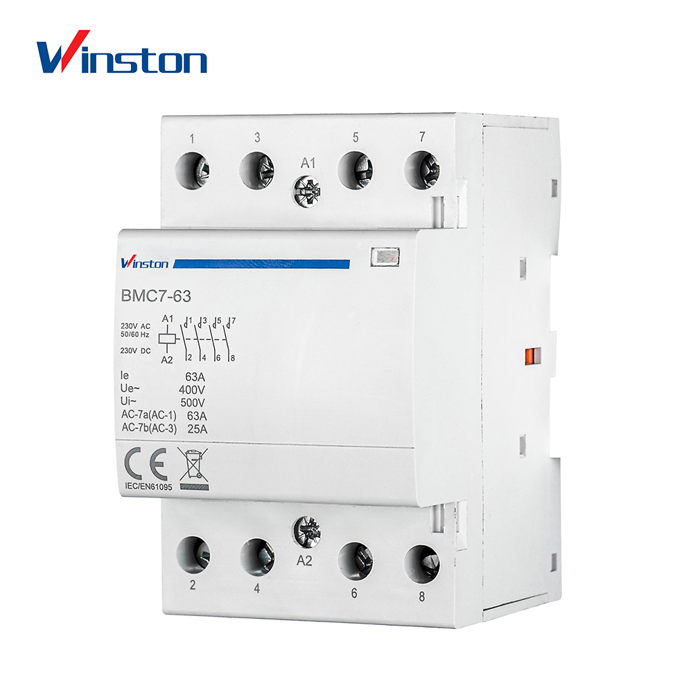 Winston BMC7 2P 4P 40A - 64A Household control ac Contactor