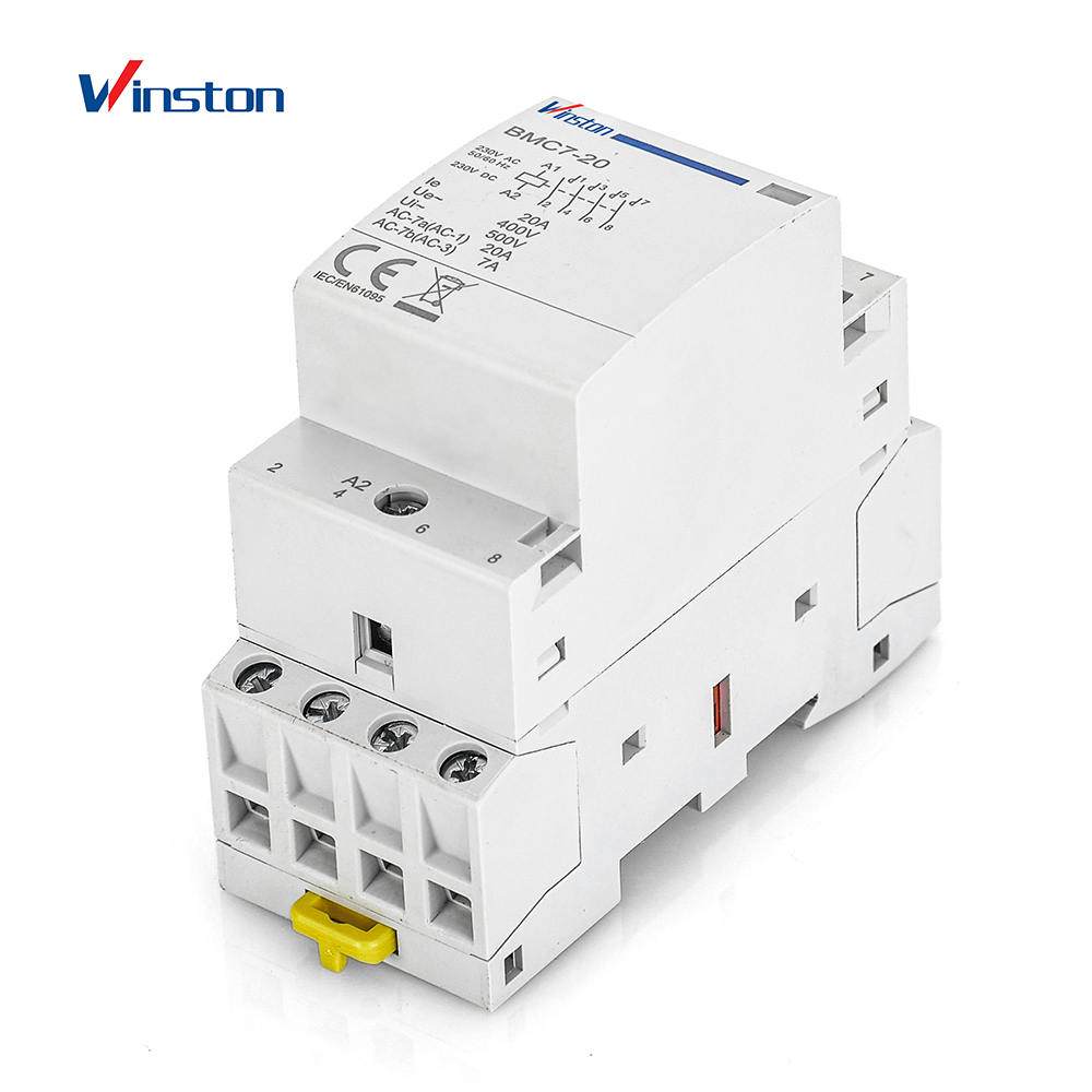 Winston BMC7 2P 4P 16A - 32A Din Rail Modular ac Contactor