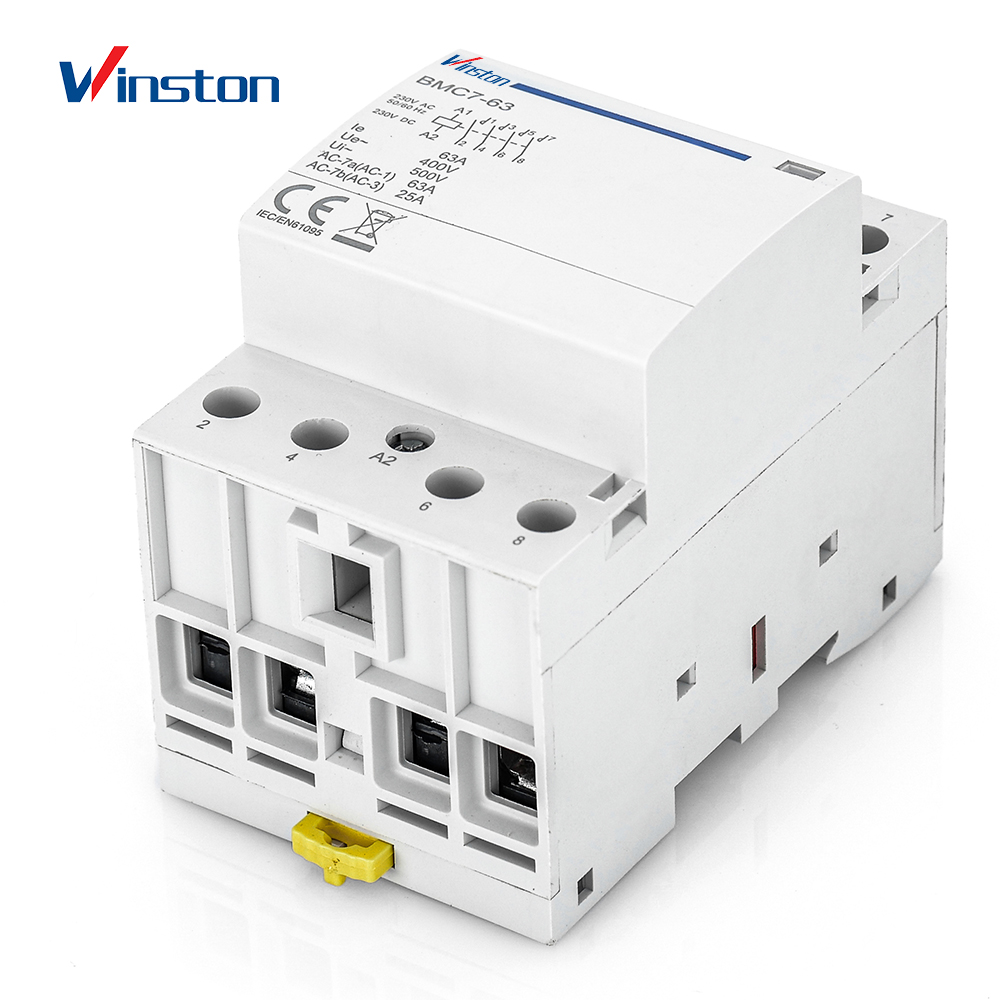 Winston BMC7 2P 4P 40A - 64A Household control ac Contactor