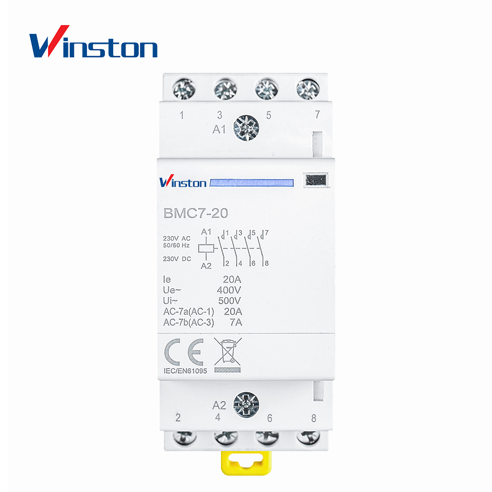 Winston BMC7 2P 4P 16A - 32A Din Rail Modular ac Contactor