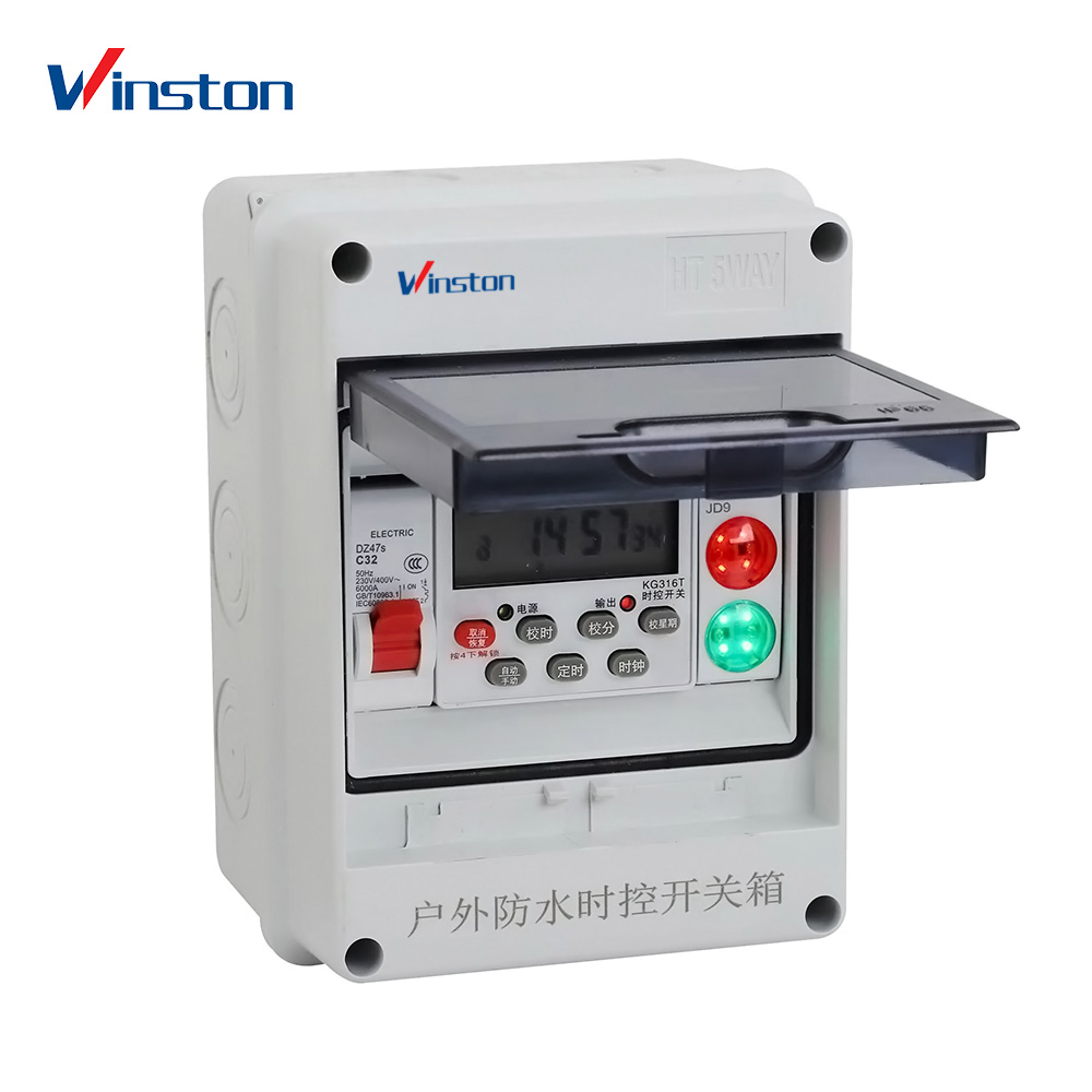 KG316T DIN Rail Mounting Programmable Mechanical Time Control Switch