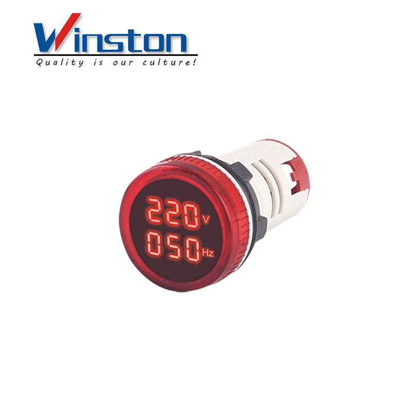 AD16-22VHzM 22mm Digital Voltage Hertz Meter Voltmeter Frequency meter Indicator