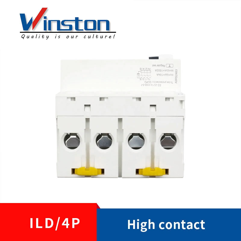 ILD 4P 6-100A 400V 300MA 500MA RCCB Mini Leakage Circuit