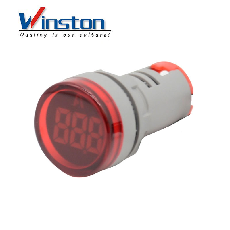 AD16-22AM 22mm 0 - 100A RED Led light Digital Current Meter Ammeter Indicator