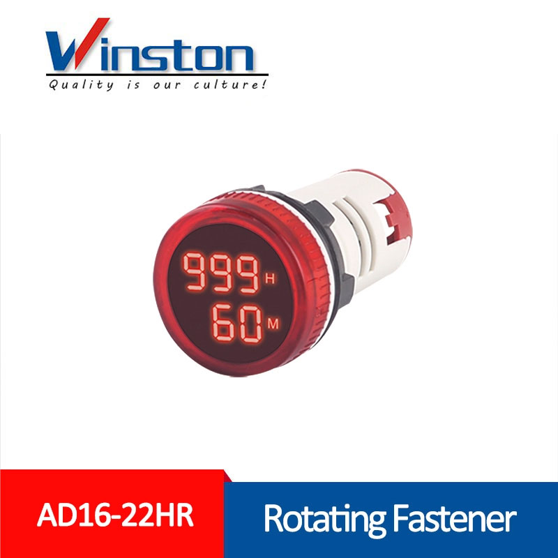 AD16-22HR 22mm 0 - 99H Led light Digita HOURS Indicator timer
