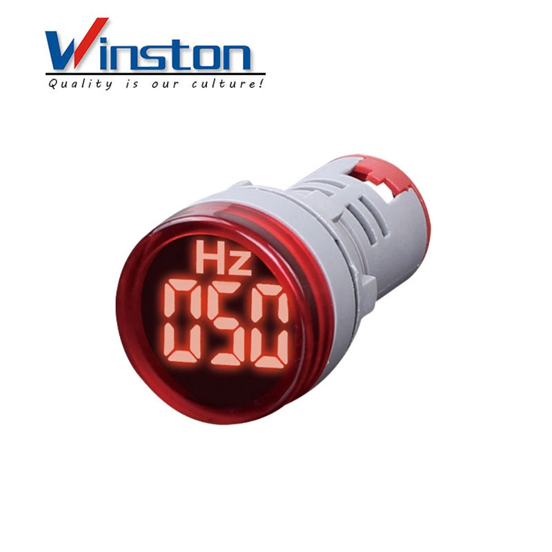 AD16-22Hz 22mm 0 - 99Hz RED Led light Digital Hertz Meter Indicator Frequency meter