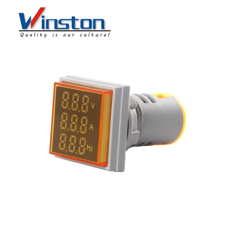 AD16-22VAHzS 22mm Digital Voltage Current Meter Indicator Voltmeter Ammeter Frequency meter
