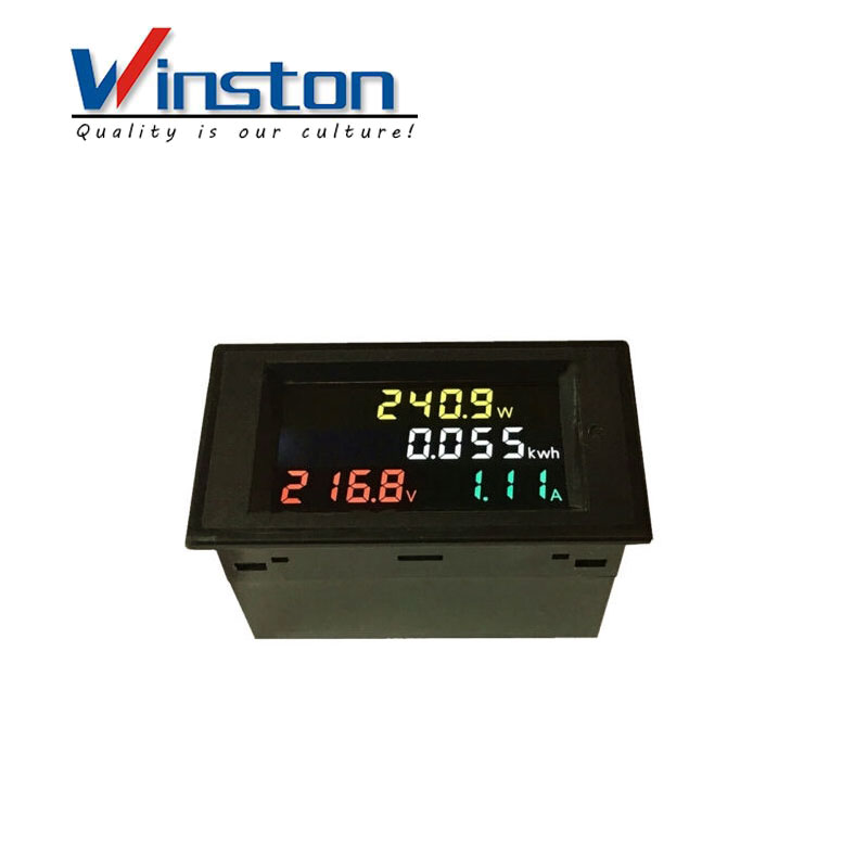 D69-2049 100A 80-300V Digital AC Voltmeter and Ammeter Voltage Meters Electric Power Energy