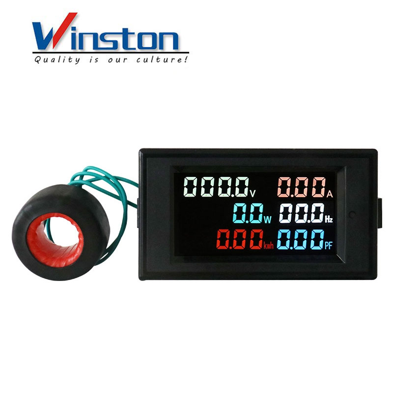 D69-2058 Multi-function Digital Meter Voltmeter Current Ammeter Electric Energy Frequency Meter Digital Panel