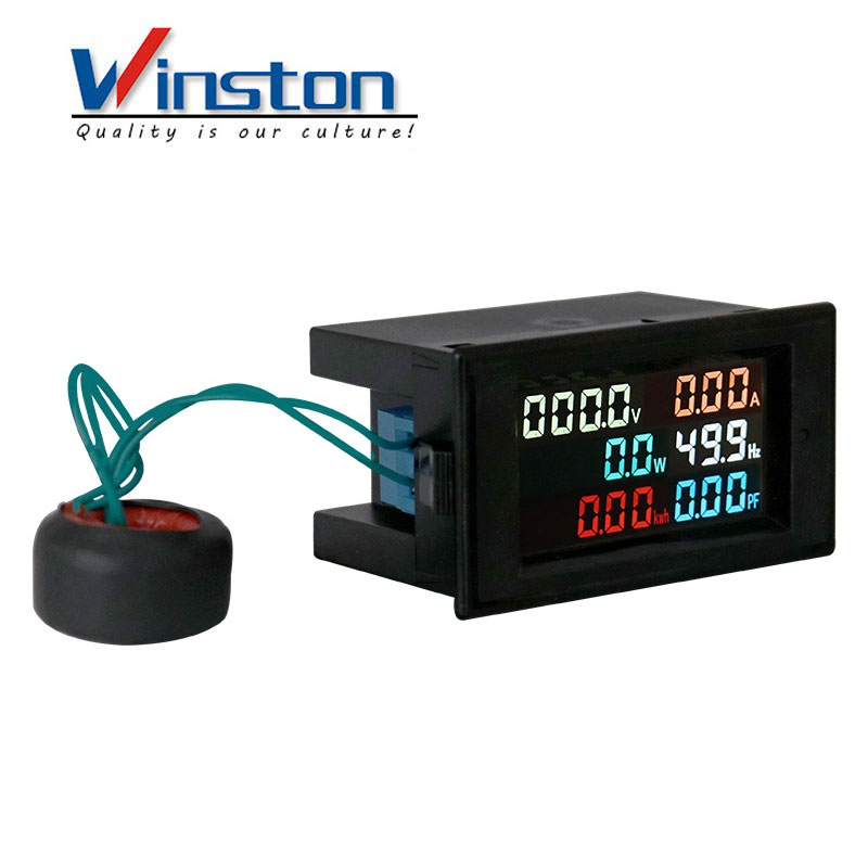 D69-2058 Multi-function Digital Meter Voltmeter Current Ammeter Electric Energy Frequency Meter Digital Panel