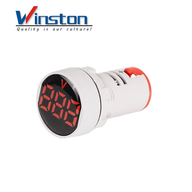 AD16-22VM 22mm AC 20V - 500V Led light Digital Voltage Meter Voltmeter Indicator