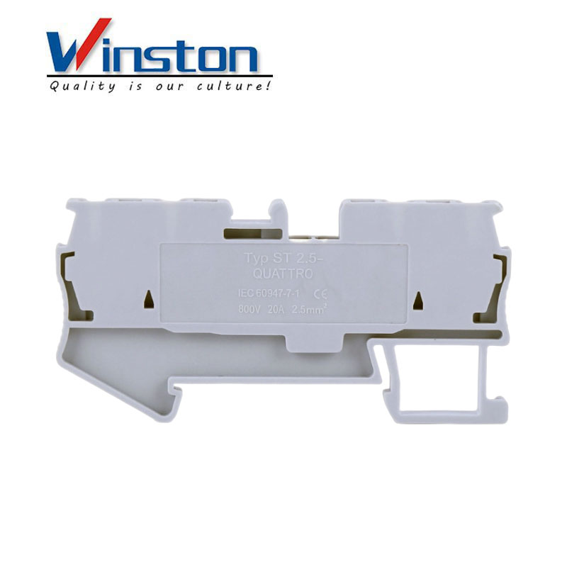 High Quality Plastic Nylon Waterproof DIN Rail Electric Terminal Blocks