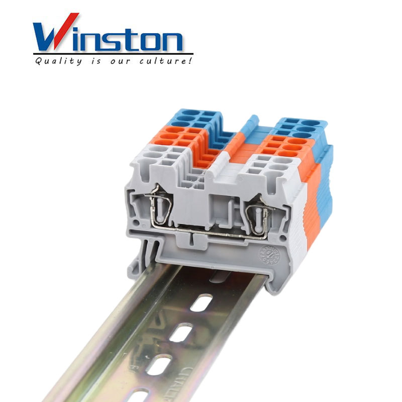 High Quality ST Series ST2.5 Din Rail Terminal Block Electrical Connectors Terminal Blocks