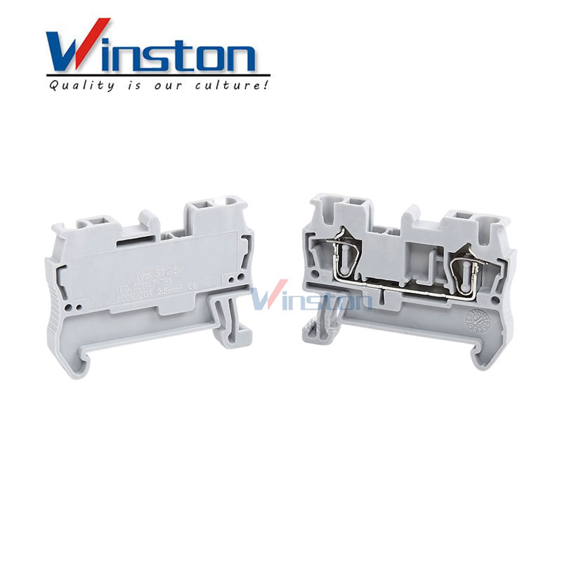 High Quality ST Series ST2.5 Din Rail Terminal Block Electrical Connectors Terminal Blocks