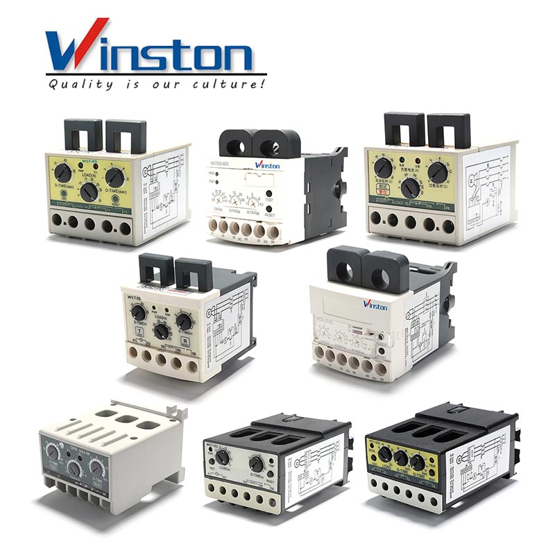 New Product WST-SS PLC Module Motor Protector Compressor Relay Electronic Overload Relay