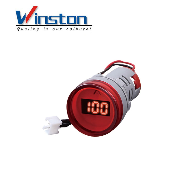 AD16-22AM 22mm 0-100A Led light mini Digital Current Meter Ammeter Indicator