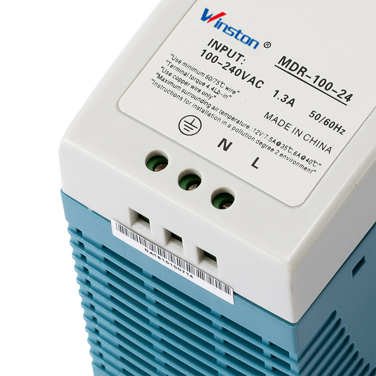 MDR-100 100W Single Output Industrial DIN Rail Power Supply