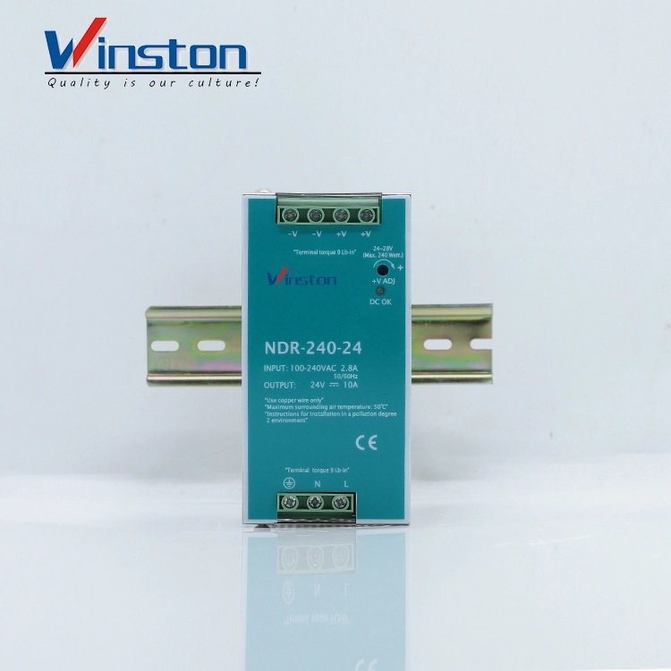 NDR-240 Single Output Industrial DIN Rail Power Supply