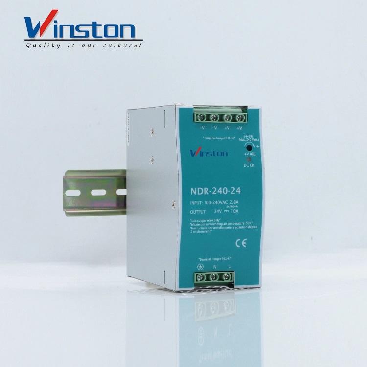 NDR-240 Single Output Industrial DIN Rail Power Supply