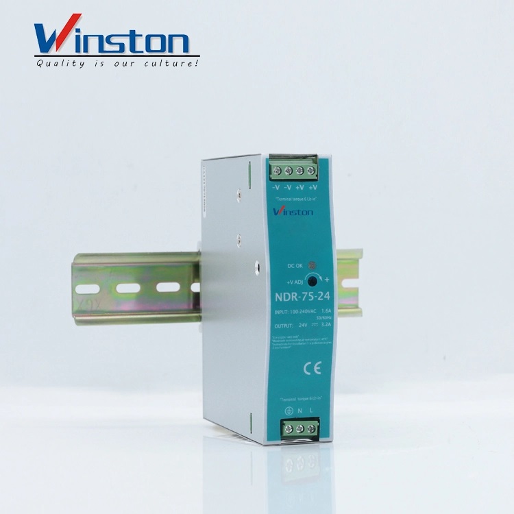 NDR-75 Single Output Industrial DIN Rail Power Supply