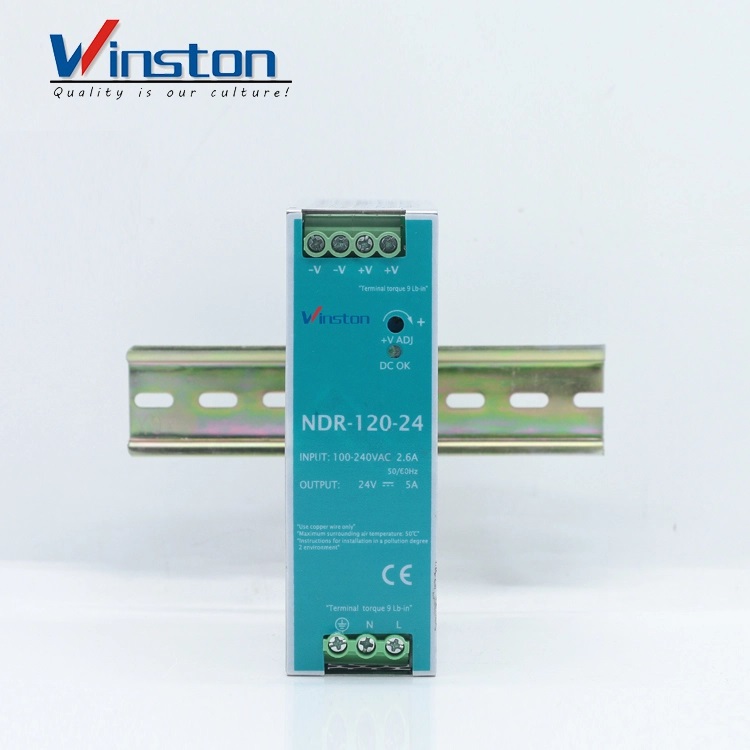 NDR-120 Single Output Industrial DIN Rail Power Supply