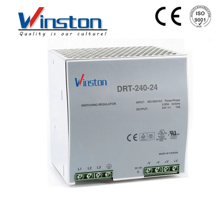 DRT-240 single output din rail switch model power supply