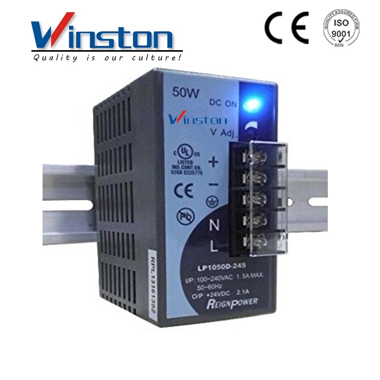 LP1050 50W Output Voltage Display Din-rail Power Supply