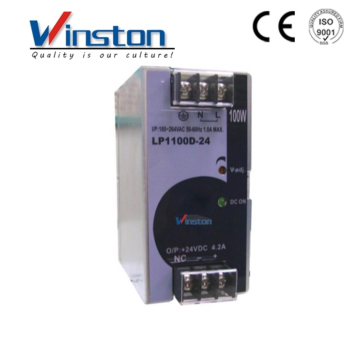 LP1100 100W Output Voltage Display Din-rail Power Supply