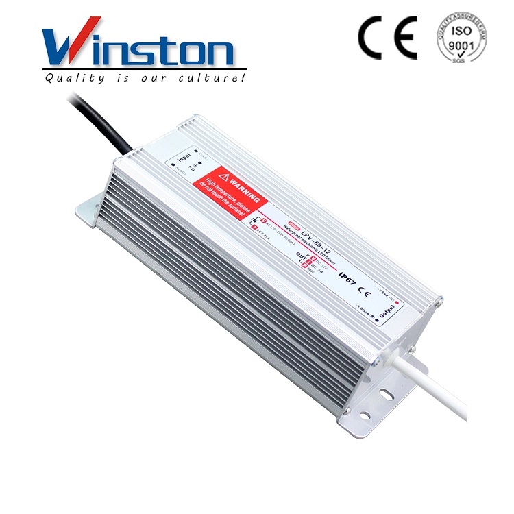 LPV-60W waterproof led driver light power supply