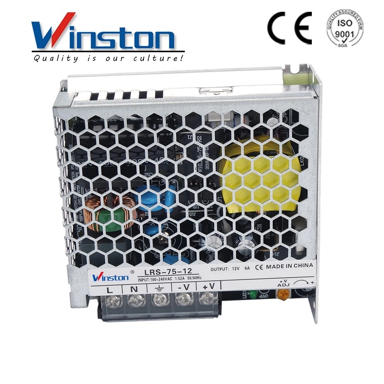 Winston LRS- 75W  single output smps 75w power supply unit 