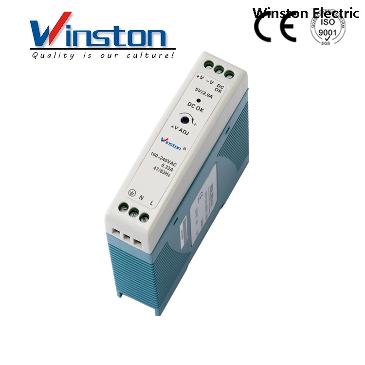 MDR-10 10W Din rail power supply