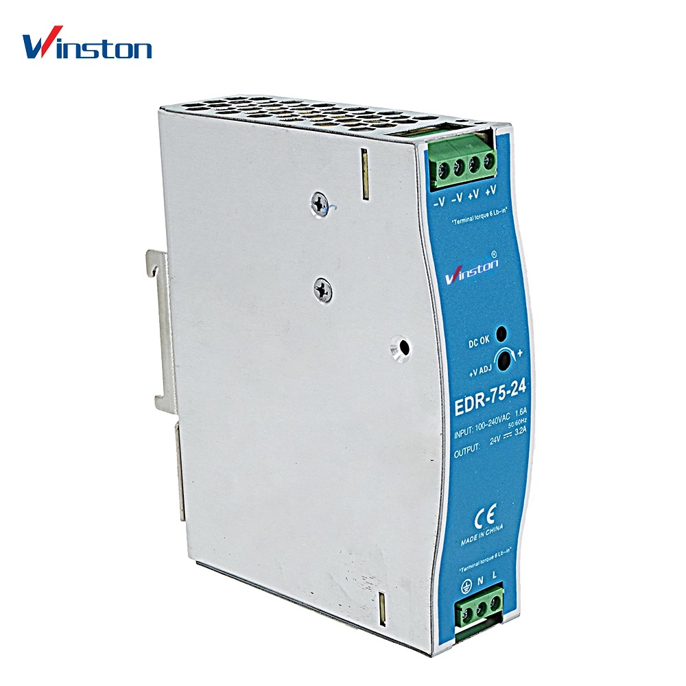 Edr-75 24v 20a power ac dc smps power supply switch