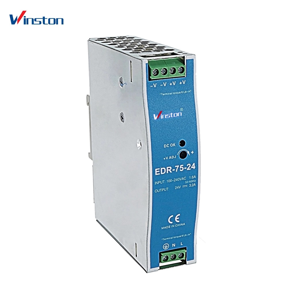 Edr-75 24v 20a power ac dc smps power supply switch