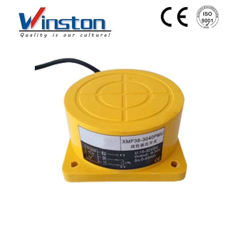 XMF38 Inductive Linear Displacement Position Sensor