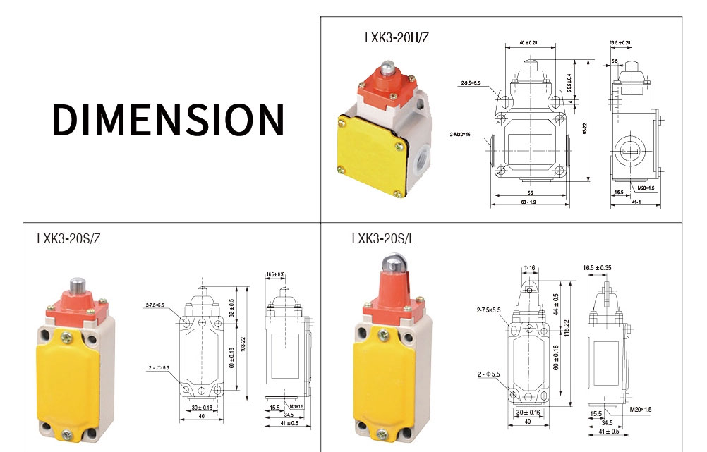 LXK3 Dimension
