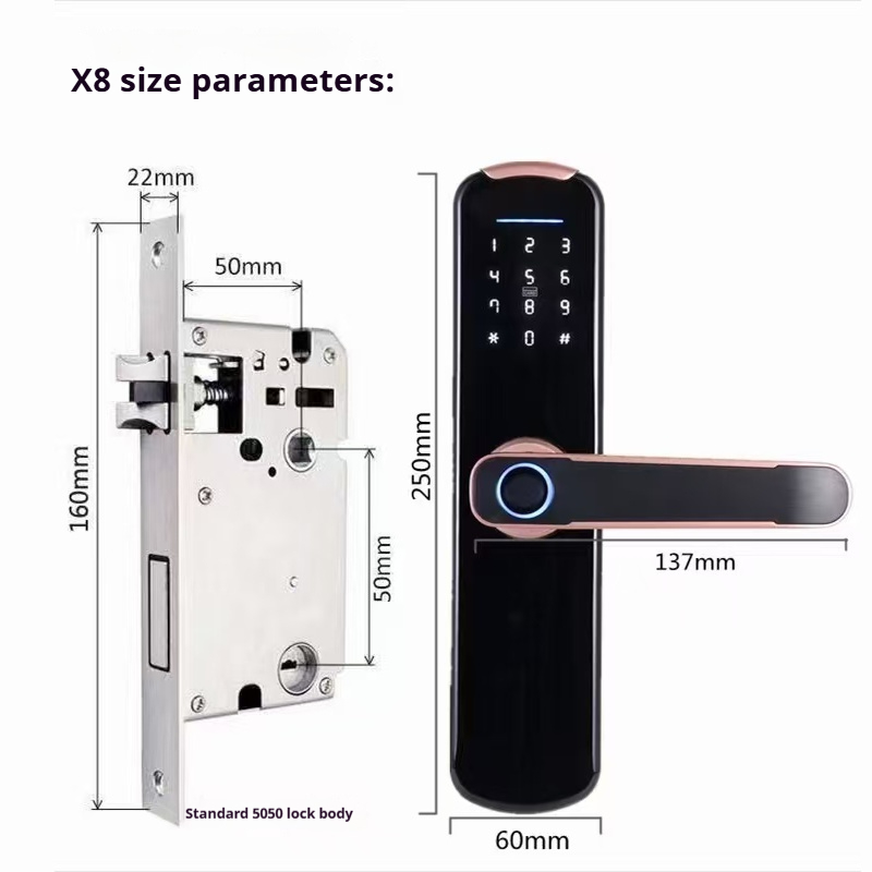 Tuya Wifi Door Lock