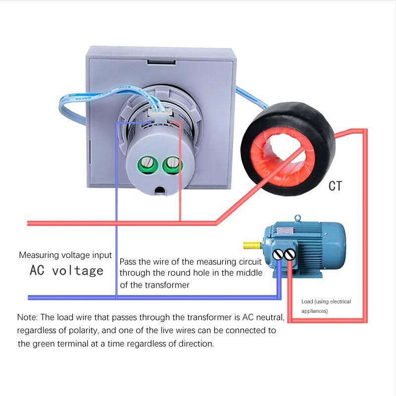 D48-2058 Multi-function Digital Meter Power Energy
