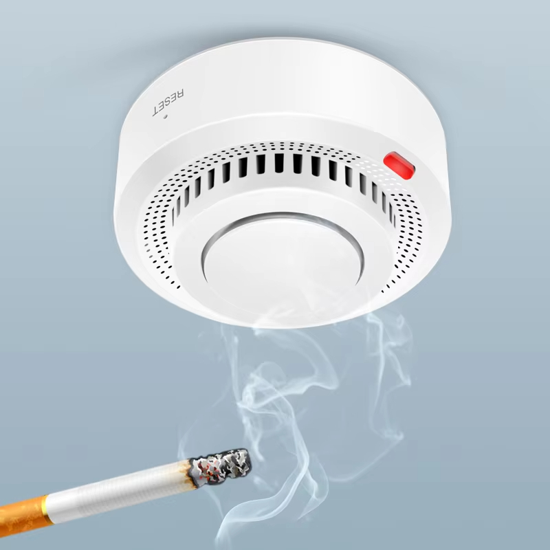 Smart Life Tuya Remote Control Zigbee Smoke Sensor 
