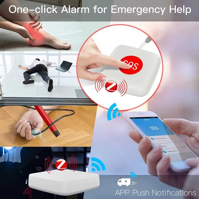 Household Elderly Toilet Emergency Button Pull